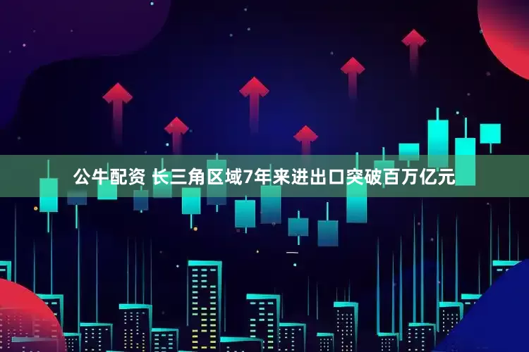公牛配资 长三角区域7年来进出口突破百万亿元
