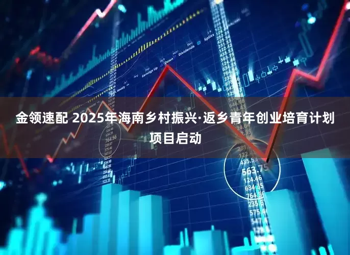金领速配 2025年海南乡村振兴·返乡青年创业培育计划项目启动