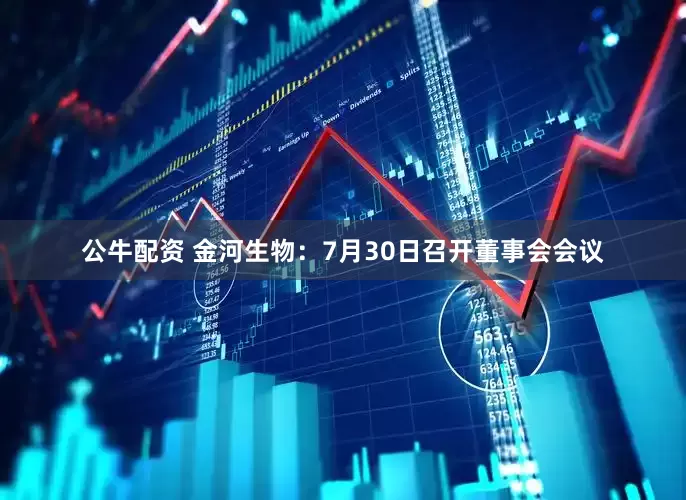 公牛配资 金河生物：7月30日召开董事会会议